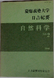 自然科学 NO.2　1986年