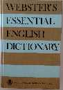 WEBSTER'S  ESSENTIAL  ENGLISH  DICTIONARY