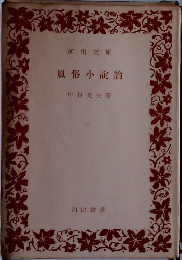 風俗小説論