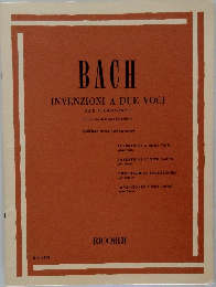 BACH  INVENZIONI A DUE VOCI