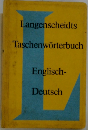 Langenscheidts  Taschenworterbuch  Englisch-  Deutsch