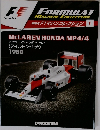 FFORMULA 1 MACHINE COLLECTION No.1 McLaren MP4/4 Ayrton Senna 1988