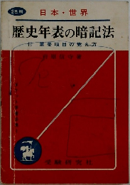歴史年表の暗記法