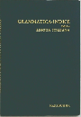 GRAMMATICA-INDICE  DELLA  LINGUA ITALIANA