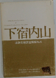 下宿内山 遺跡発掘調査概報No.4