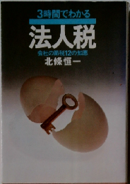 3時間でわかる法人税ー会社の節税12の知恵