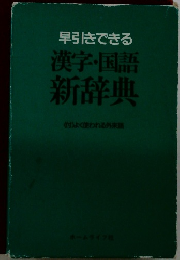 早引きできる  漢字・国語  新辞典