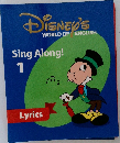 DISNEY'S  WORLD OF ENGLISH  Sing Along!  1