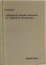 Notizbuch der deutschen Grammatik  im Vergleich mit der englischen.