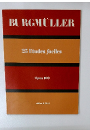 BURGMULLER　25　Etudes Faciles