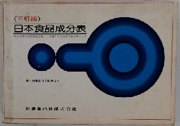 <三訂補> 日本食品成分表