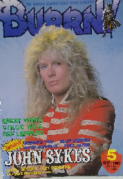 BURRN !　1989年5月号　