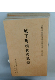 城下町松代の民俗
