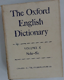 The Oxford English Dictionary　Volume 10