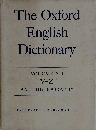 The Oxford English Dictionary　VOLUME XII V-Z AND BIBLIOGRAPHY　OXFORD AT THE CLARENDON PRESS