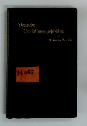 Deutsche　Derfassungsgeschichte