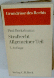 Strafrecht Allgemeiner Teil