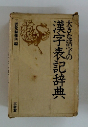 大きな活字の漢字表記辞典