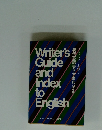 Writer's　Guide　and　Index　to English