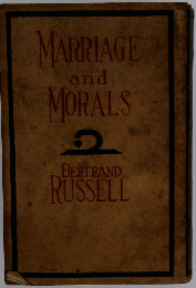 MARRIAGE and MORALS