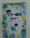 指導書サマー練成　数学中1