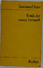 Kritik Der Reinen Vernunft
