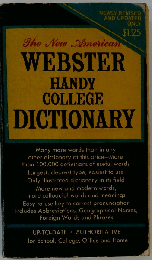THE NEW AMERICAN WEBSTER HANDY COLLEGE DICTIONARY: INCLUDES ABBREVIATIONS, GEOGR