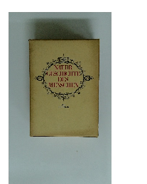 NATUR GESCHICHTE DES MENSCHEN