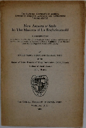 New Aspects of Style In The Maxims of La Rochefoucauld