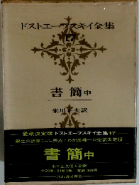 ドストエフスキイ全集　17　書簡 中