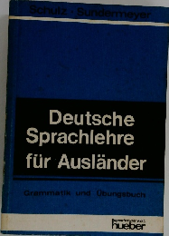 Deutsche Sprachlehre fur Auslander