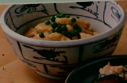 野菜と豆腐の料理