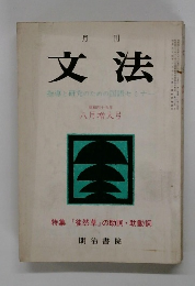 月刊 文法　八月増大号