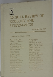 Annual Review of Ecology and Systematics　1988