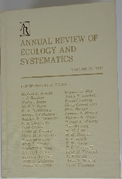 Annual Review of Ecology and Systematics　1992