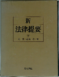 新法律提要　下　