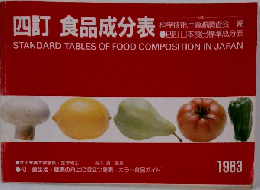 四訂食品成分表　1983