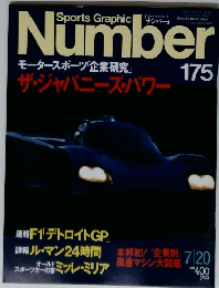 Sports Graphic　Number　１７５号７月２０日号