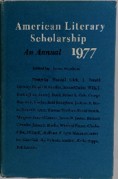 American Literary Scholarship An Annual 1977