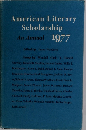 American Literary Scholarship An Annual 1977