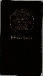 COLLECTION CONCISE SANSEIDO DICTIONNATRE　FRANCAIS JAPONAIS　NOUVELLE EDITION