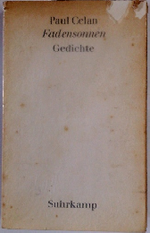 Paul Celan Fadensonnen Gedichte
