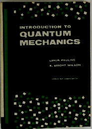 INTRODUCTION TO QUANTUM MECHANICS