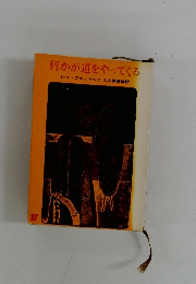 何かが道をやってくる