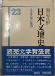 日本文壇史「23」大正文学の抬頭