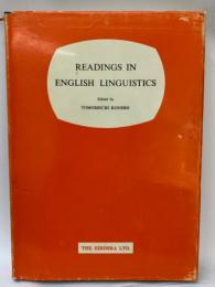 Readings in English Linguistics
英語学演習
