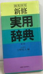 新修実用辞典 和英併用ペン字草書入