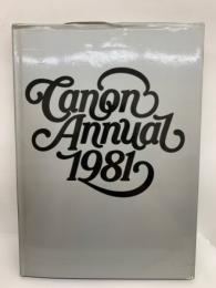 キヤノンアニュアル　CANON ANNUAL 1981