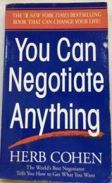 You Can Negotiate Anything