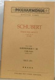 SCHUBERT  STREICHQUARTETT